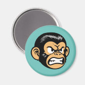 Angry Ape Magneet (Voorkant / Achterkant)