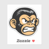 Angry Ape Sticker (Vel)