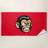 Angry Ape Strandlaken (Voorkant)