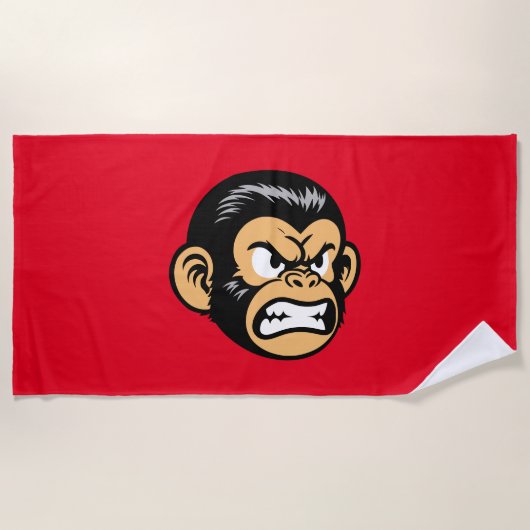 Angry Ape Strandlaken (Voorkant)