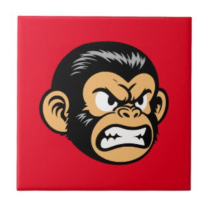 Angry Ape Tegeltje