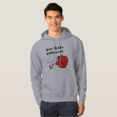 Angry Apple Hoodie (Voorkant volledig)