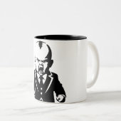 Angry Baby Design Keramische Mok (Voorkant rechts)