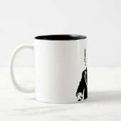 Angry Baby Design Keramische Mok (Links)