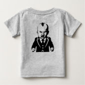 Angry Baby T-shirt – Sassy Baby T-shirt" (Achterkant)