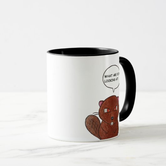 Angry Beaver Mok (Voorkant rechts)