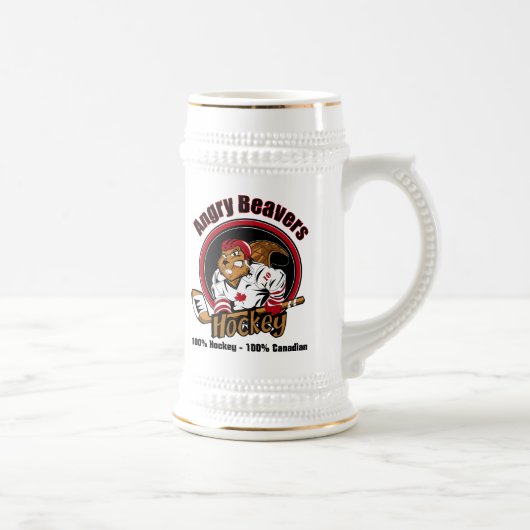 Angry Beavers Beer Stein Bierpul (Rechts)