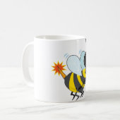 Angry Bee Koffiemok (Voorkant links)