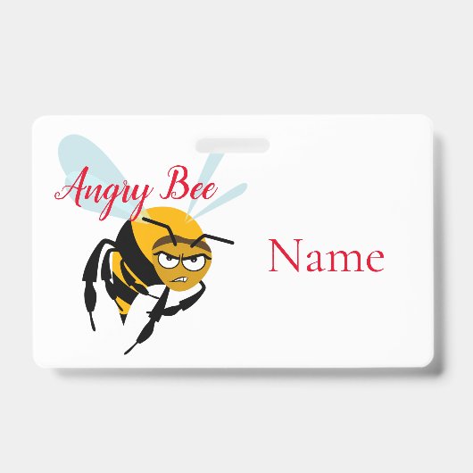 Angry Bee Thunder_Cove Badge (Voorzijde)