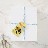 Angry Bee Thunder_Cove Cadeaulabel (Met Touw)