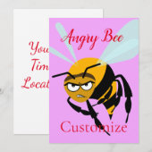 Angry Bee Thunder_Cove Kaart (Voorkant / Achterkant)