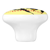 Angry Bee Thunder_Cove Keramische Knop (Zijkant)