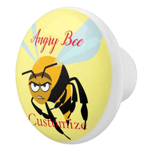 Angry Bee Thunder_Cove Keramische Knop (Rechts)