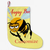 Angry Bee Thunder_Cove Kleine Kerstsok (Voorkant)