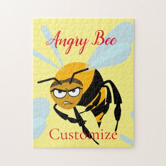 Angry Bee Thunder_Cove Legpuzzel (Verticaal)