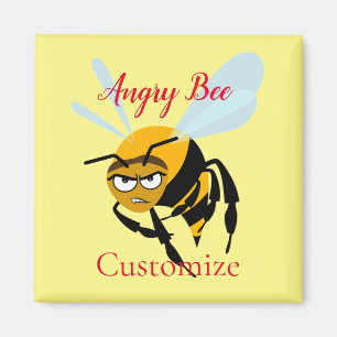 Angry Bee Thunder_Cove Magneet