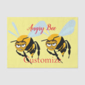 Angry Bee Thunder_Cove Tissuepapier (Voorkant)