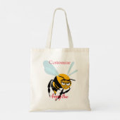 Angry Bee Thunder_Cove Tote Bag (Achterkant)