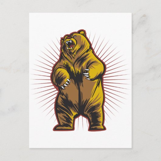 Angry Beer Briefkaart (Voorkant)
