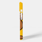 Angry Beer Cartoon – Fierce Animal Phone Case Desi (Achterkant / Links)