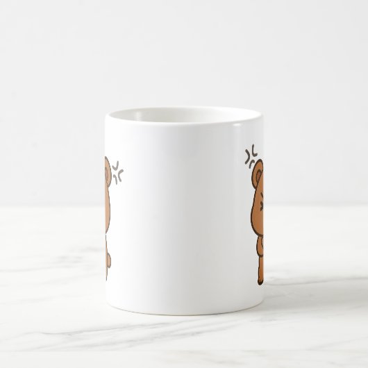 Angry Beer – Fierce Animal Coffee Mok / Tea Cup (Center)