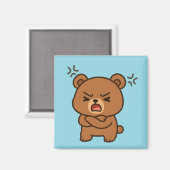 Angry Beer – Fierce Animal Magnet (Voorkant / Achterkant)