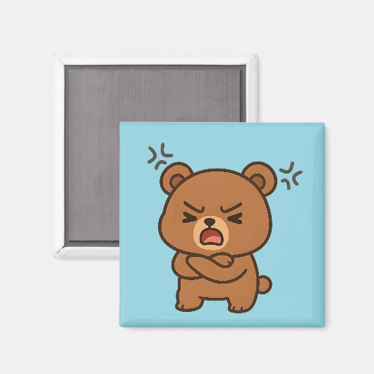 Angry Beer – Fierce Animal Magnet (Voorkant / Achterkant)