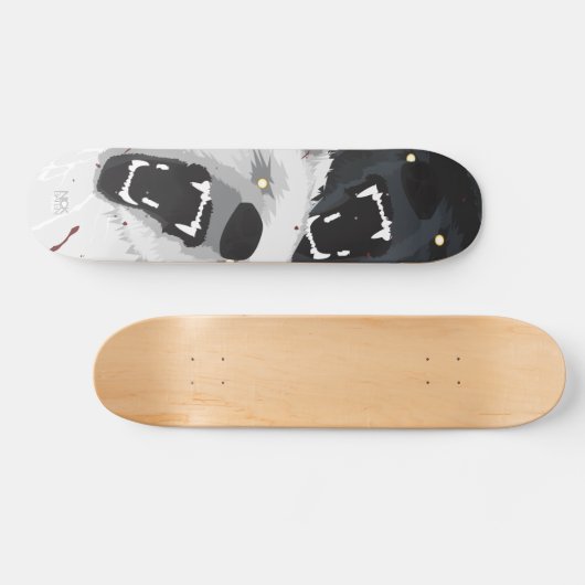 Angry Beren Persoonlijk Skateboard (Horizontaal)