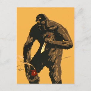 Angry Bigfoot met Knife en Bomb! Briefkaart
