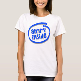 Angry binnenzijde t-shirt