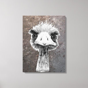 Angry Bird Canvas Afdruk