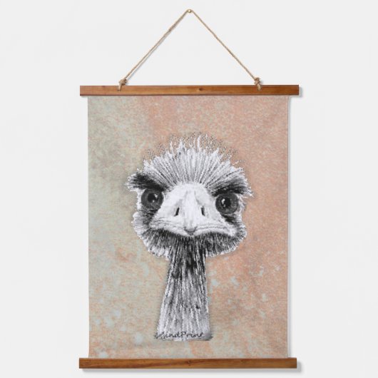 Angry Bird Hangend Wandkleed (Voorkant)