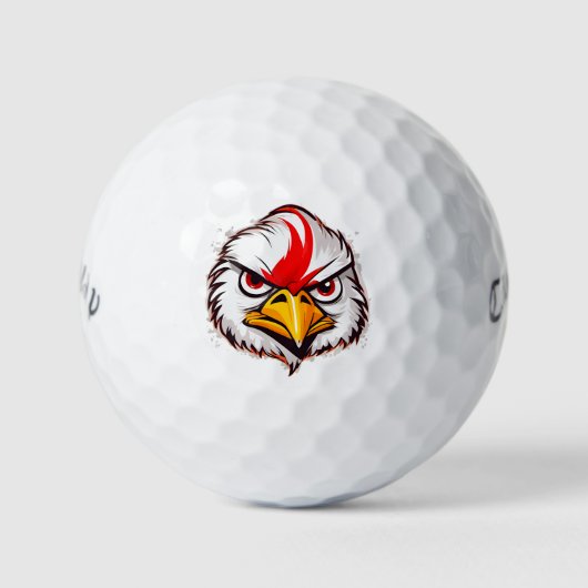 Angry Birdie Callaway Warbird Golf Ballen (Voorkant)