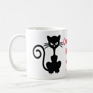 Angry Black Cat Gezegden Koffiemok