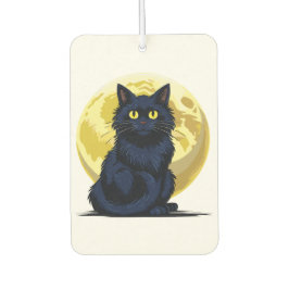 Angry black cat luchtverfrisser