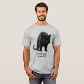 Angry Black: Ik heb humoristische woedeproblemen T-shirt (Voorkant volledig)