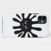Angry Black Paint Splatter Case-Mate iPhone Case (Achterkant (horizontaal))