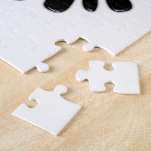 Angry Black Paint Splatter Legpuzzel (Zijkant)