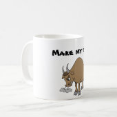 Angry Bull Coffee Mok (Voorkant links)