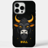 Angry Bull gepersonaliseerd Case-Mate iPhone Case (Achterkant)