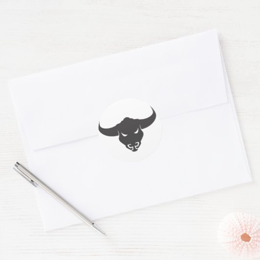 Angry Bull Sticker (Envelop)