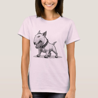 Angry Bullterrier T-shirt