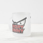 Angry Bunny Abstracte Logo Mok (Voorkant links)