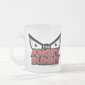 Angry Bunny Abstracte Logo Mok (Links)