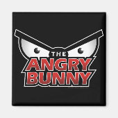 Angry Bunny Abstracte magneet (Voorkant)