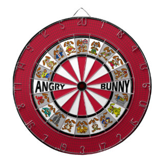 Angry Bunny Dart Board Dartbord