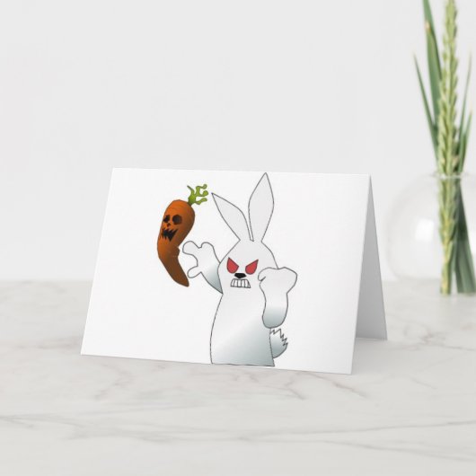 Angry Bunny Kaart (Voorkant)