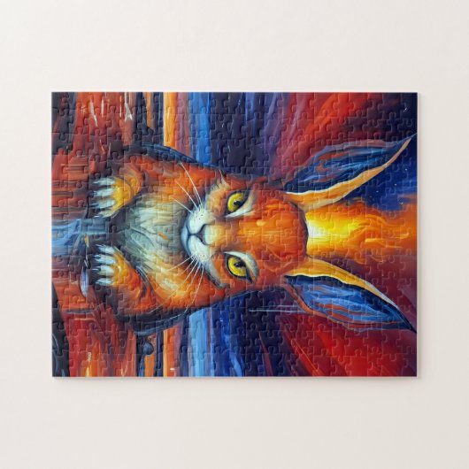 Angry Bunny Legpuzzel (Horizontaal)