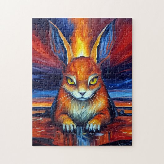 Angry Bunny Legpuzzel (Verticaal)
