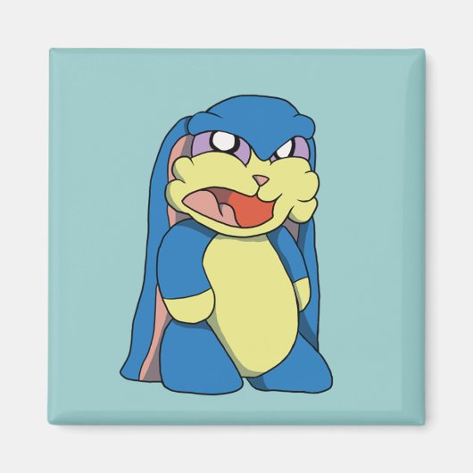Angry Bunny Magnet (Voorkant)